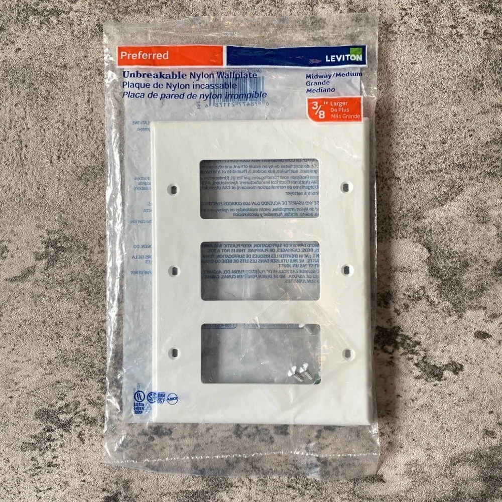 Unbreakable Electrical Outlet Plate Switch Cover